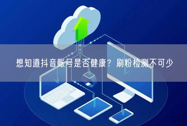 想知道抖音账号是否健康？刷粉检测不可少
