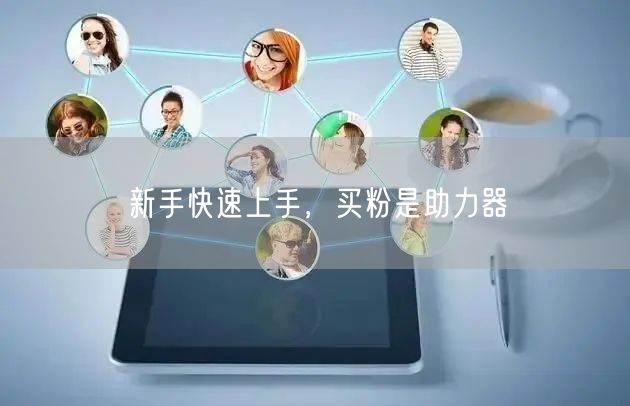 新手快速上手，买粉是助力器