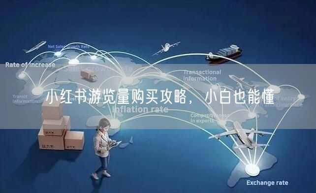小红书游览量购买攻略，小白也能懂