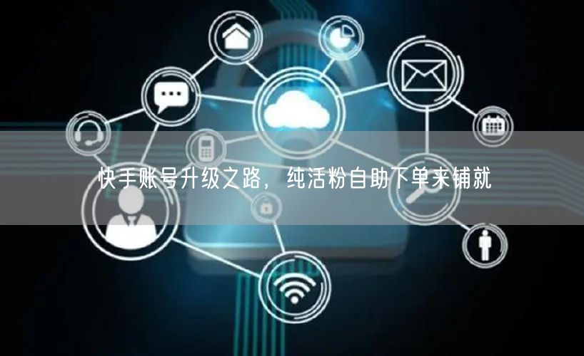 快手账号升级之路，纯活粉自助下单来铺就