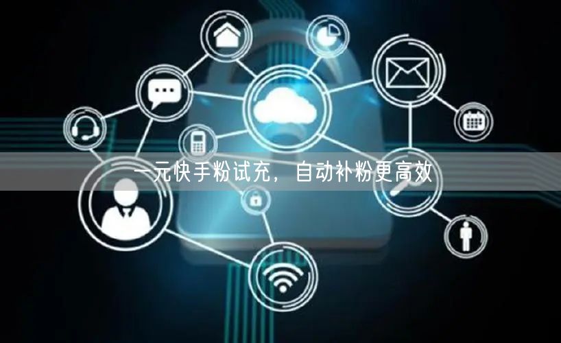 一元快手粉试充，自动补粉更高效