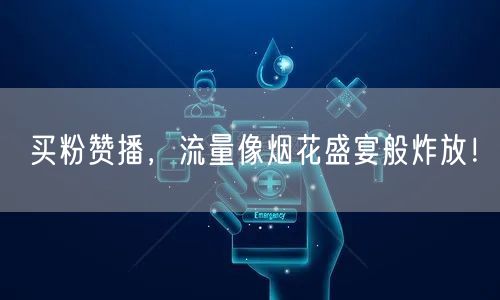 买粉赞播，流量像烟花盛宴般炸放！