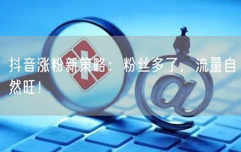 抖音涨粉新策略：粉丝多了，流量自然旺！