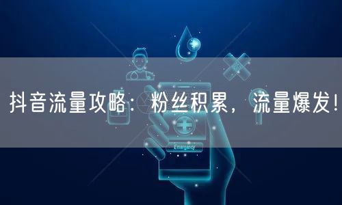 抖音流量攻略：粉丝积累，流量爆发！