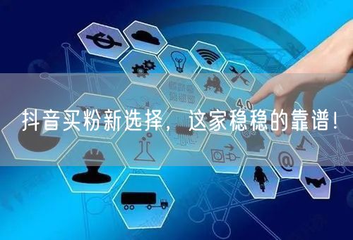 抖音买粉新选择，这家稳稳的靠谱！