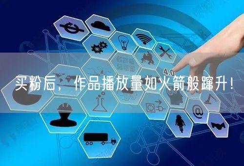 买粉后，作品播放量如火箭般蹿升！
