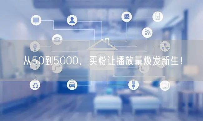 从50到5000，买粉让播放量焕发新生！