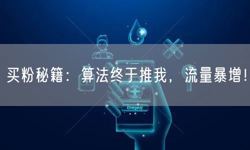 买粉秘籍：算法终于推我，流量暴增！