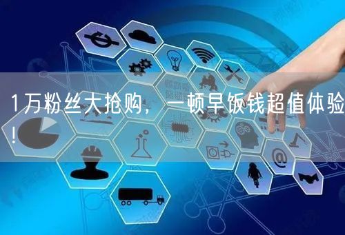1万粉丝大抢购，一顿早饭钱超值体验！