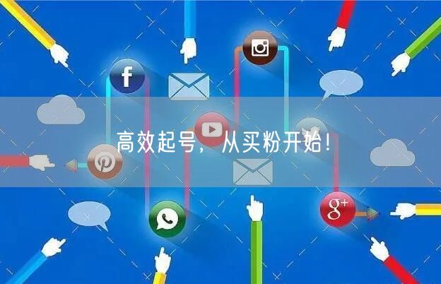 高效起号，从买粉开始！